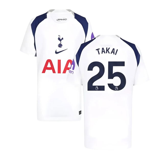 2025-2026 Tottenham Hotspur Home Top (Kids) (Takai 25)
