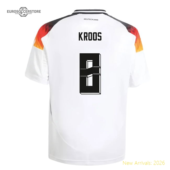 2024-2025 Football Team Kids Non-toxic Jersey Kroos Performance Fabric