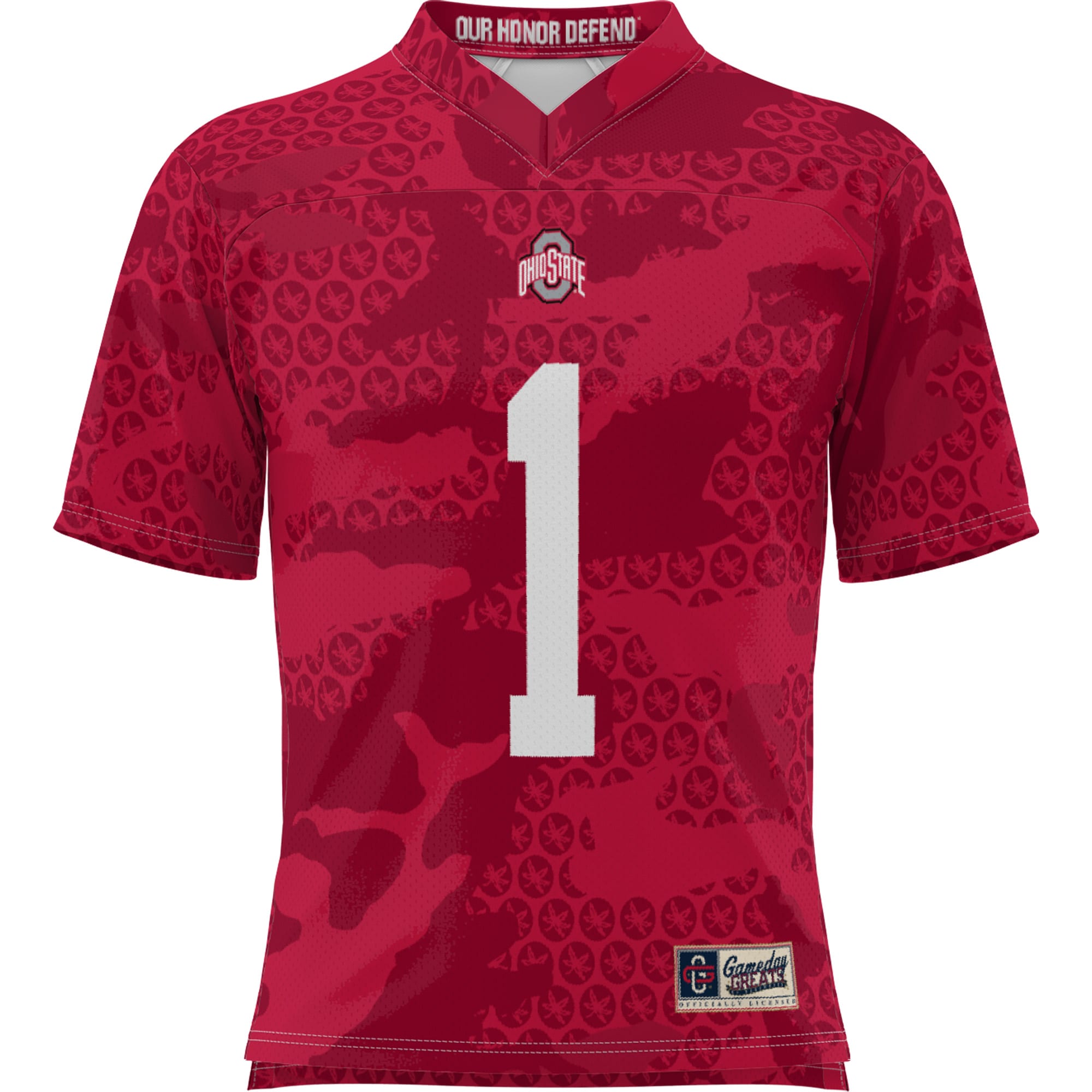 [Youth] Ohio State Buckeyes #1 Football Jersey - Scarlet | Stadium Series 2026/27