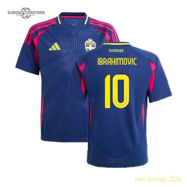 Non-toxic Kids Football Team Ibrahimovic Jersey 2024-2025 Breathable