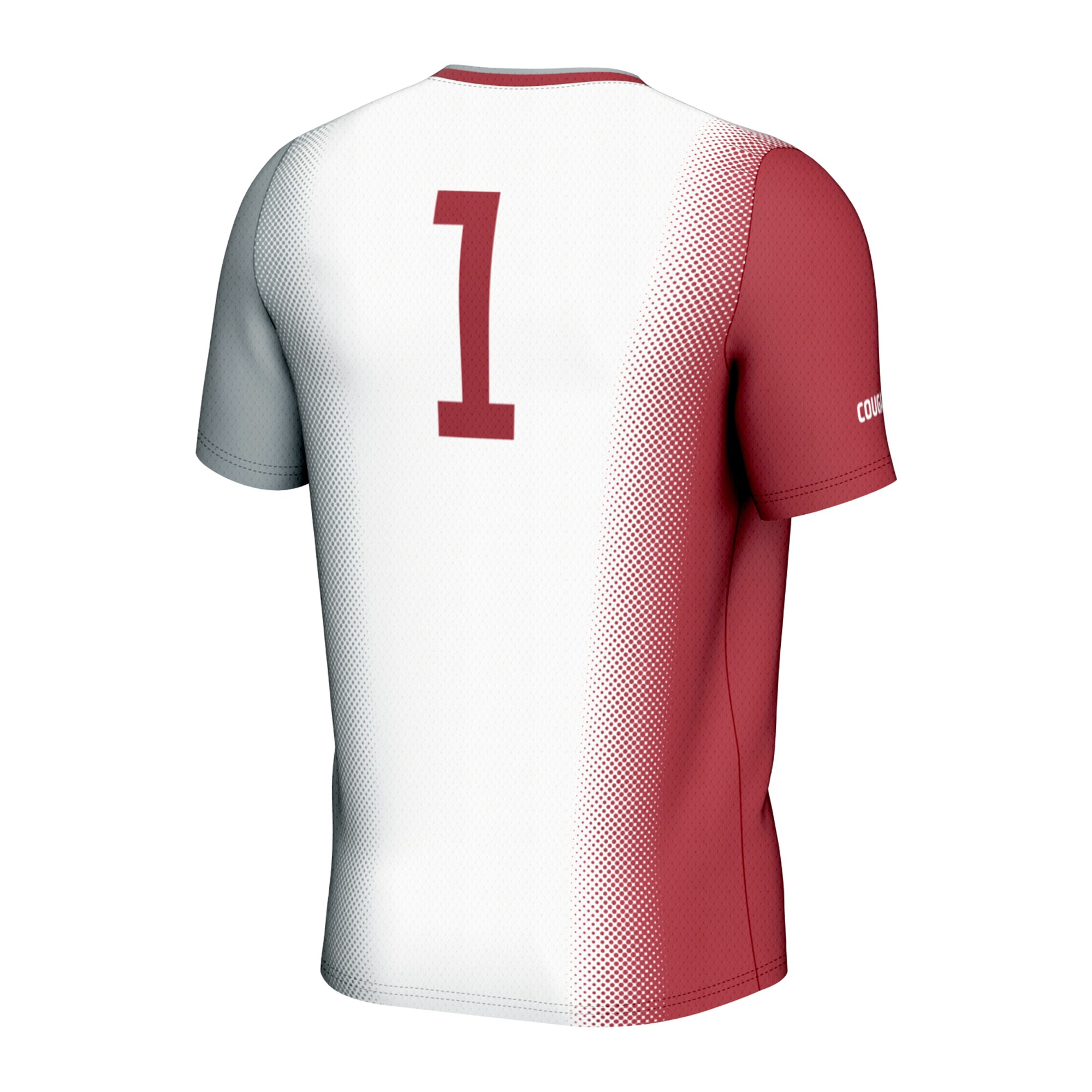 [SJH] Washington State Cougars GameDay Greats Unisex Lightweight Women's Soccer Jersey - White
