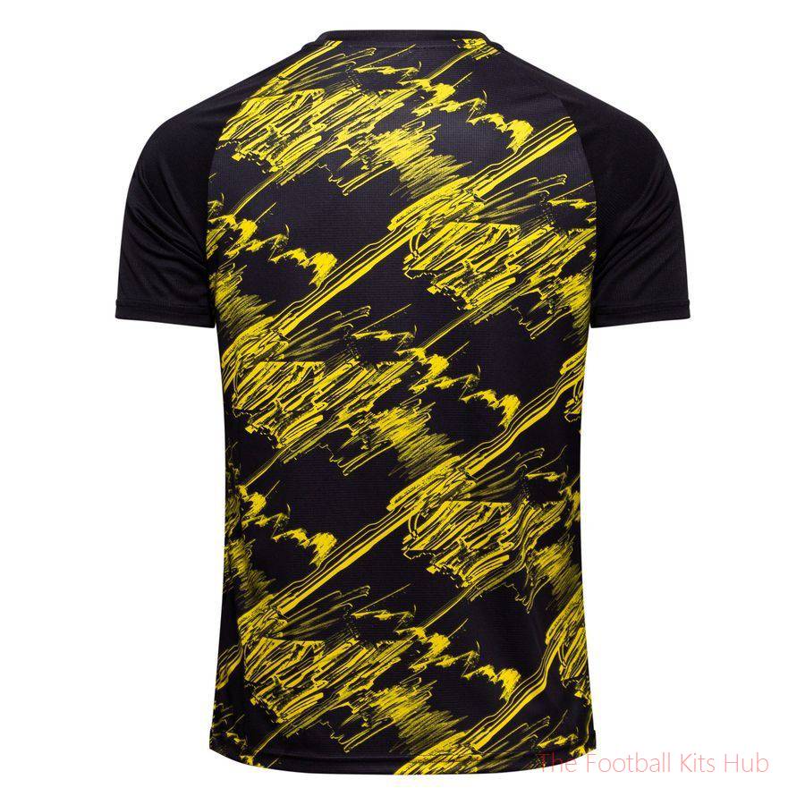 Dortmund Training T-Shirt Pre Match - PUMA Black/Faster Yellow