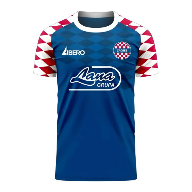 Authentic Main Shirt D. Zagreb #2025 Latest Season Licensed Prod (v2)