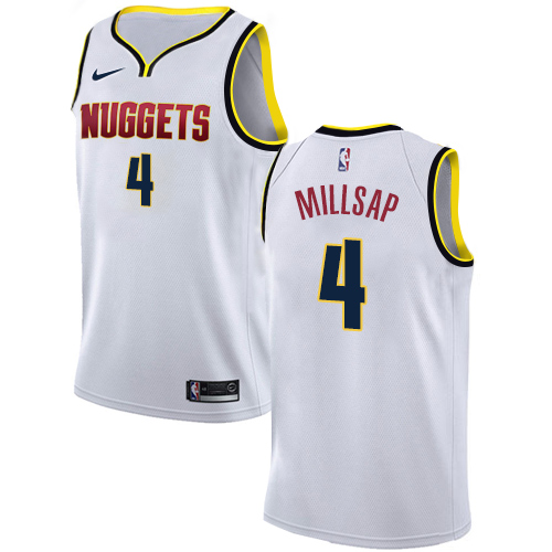 Authentic Style Denver Nuggets Paul #4 NBA Team Jersey Basketball
