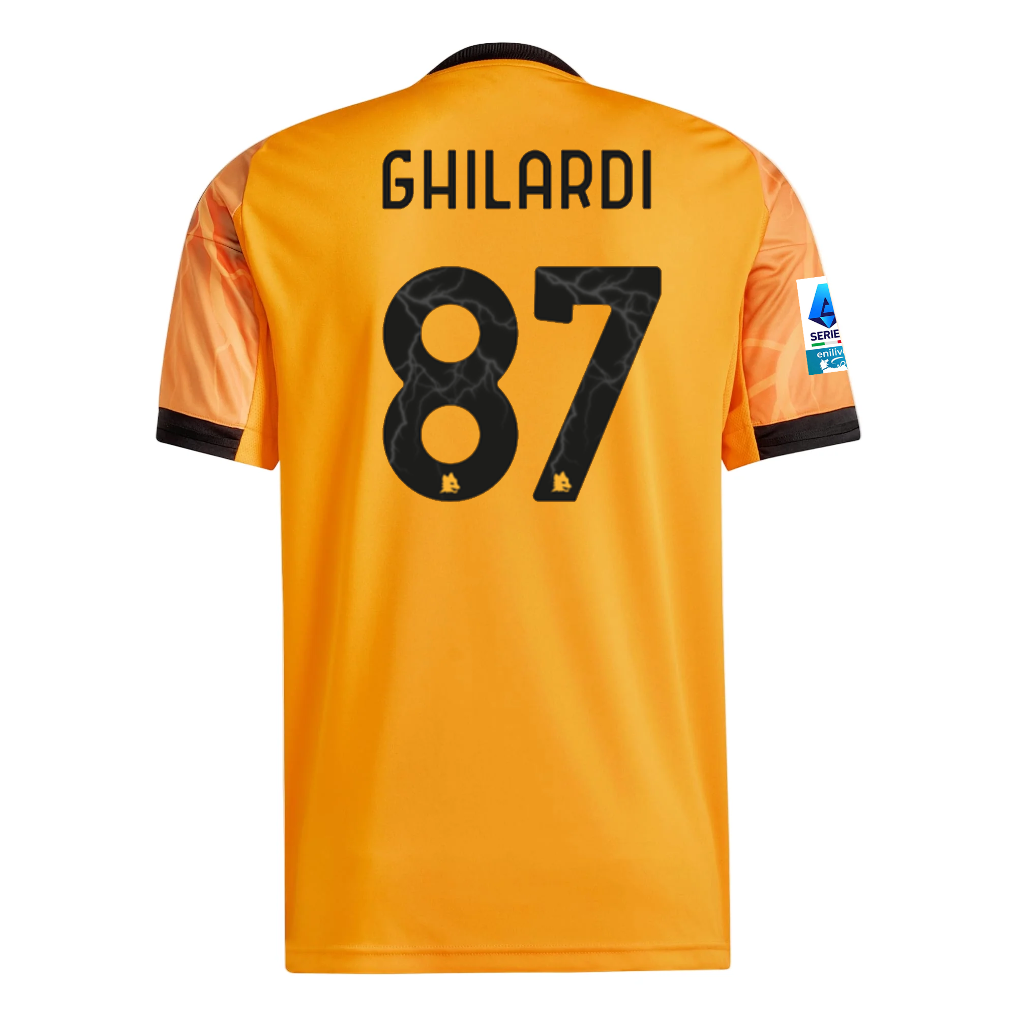 AS Roma Ghilardi 2025-2026 Ser Away Jersey – Authentic Shirt