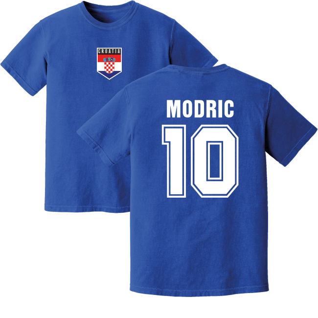 Modric Croatia Training Jersey (Blue)