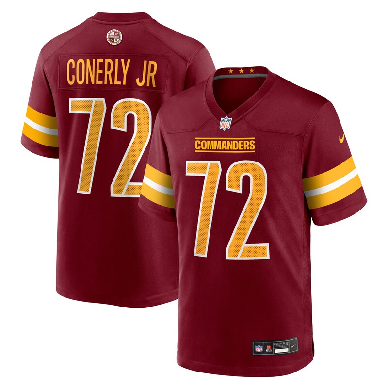 None Josh Conerly Jr. Washington Commanders Budget-Friendly Game Je...