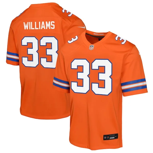 Performance None Game Jersey - Premium Orange NFL Fan Jersey | Game...