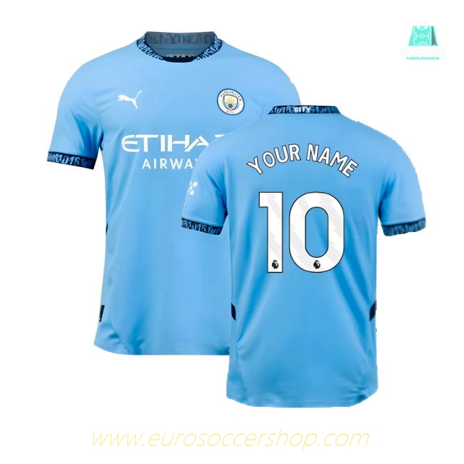 2024-2025 Man City Home Authentic Shirt (Your Name)