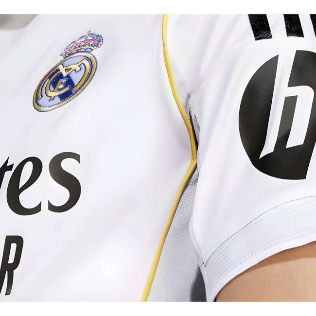 Kids Real Madrid Football Club Sophisticated Home Match Shirt