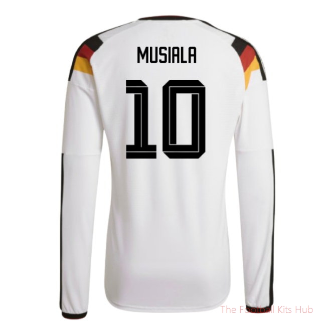 [LK] 2026/27 Germany Authentic Long Sleeve Home Shirt (Musiala 10)