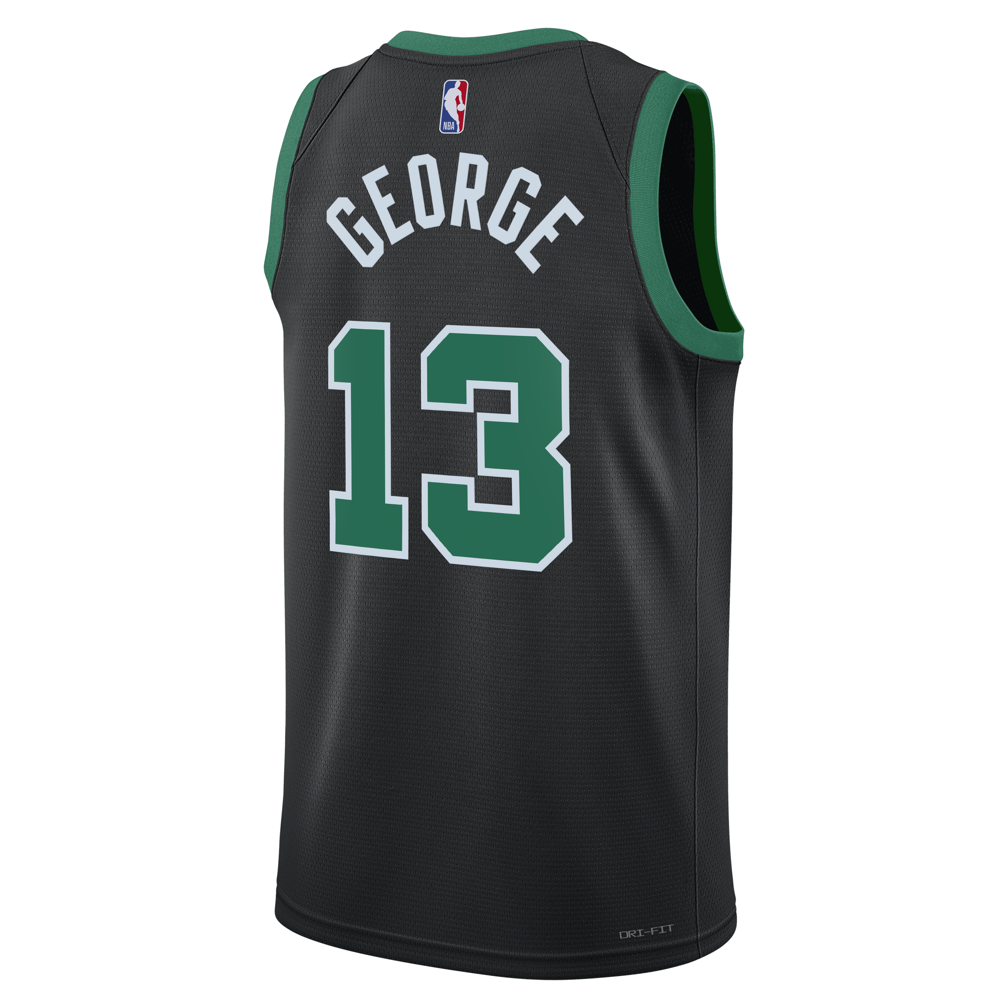 [LK] Paul George Boston Celtics Unisex Swingman Jersey - Statement Edition - Black