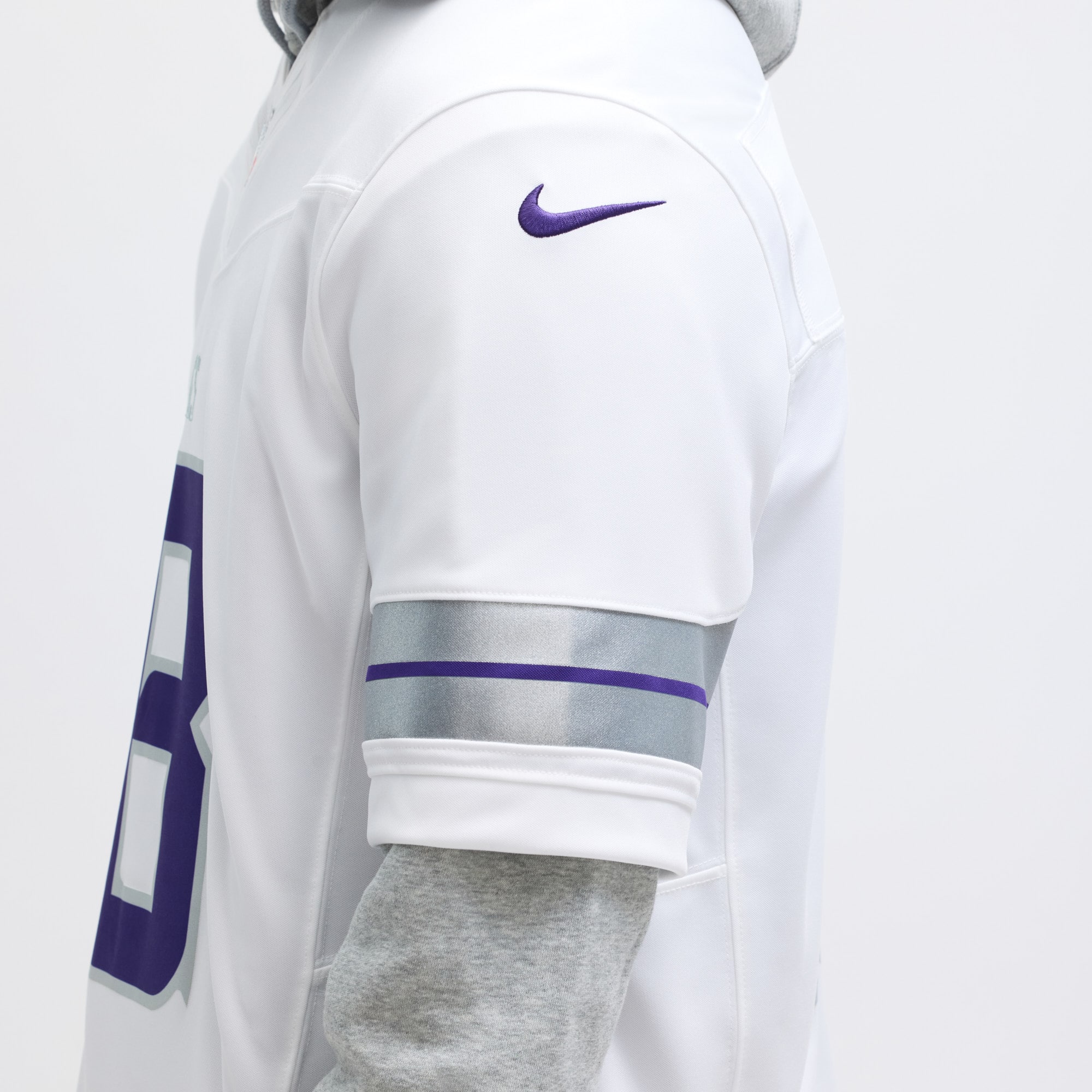[LK] Justin Jefferson #18 Minnesota Vikings Alternate Vapor F.U.S.E. Limited Jersey - White