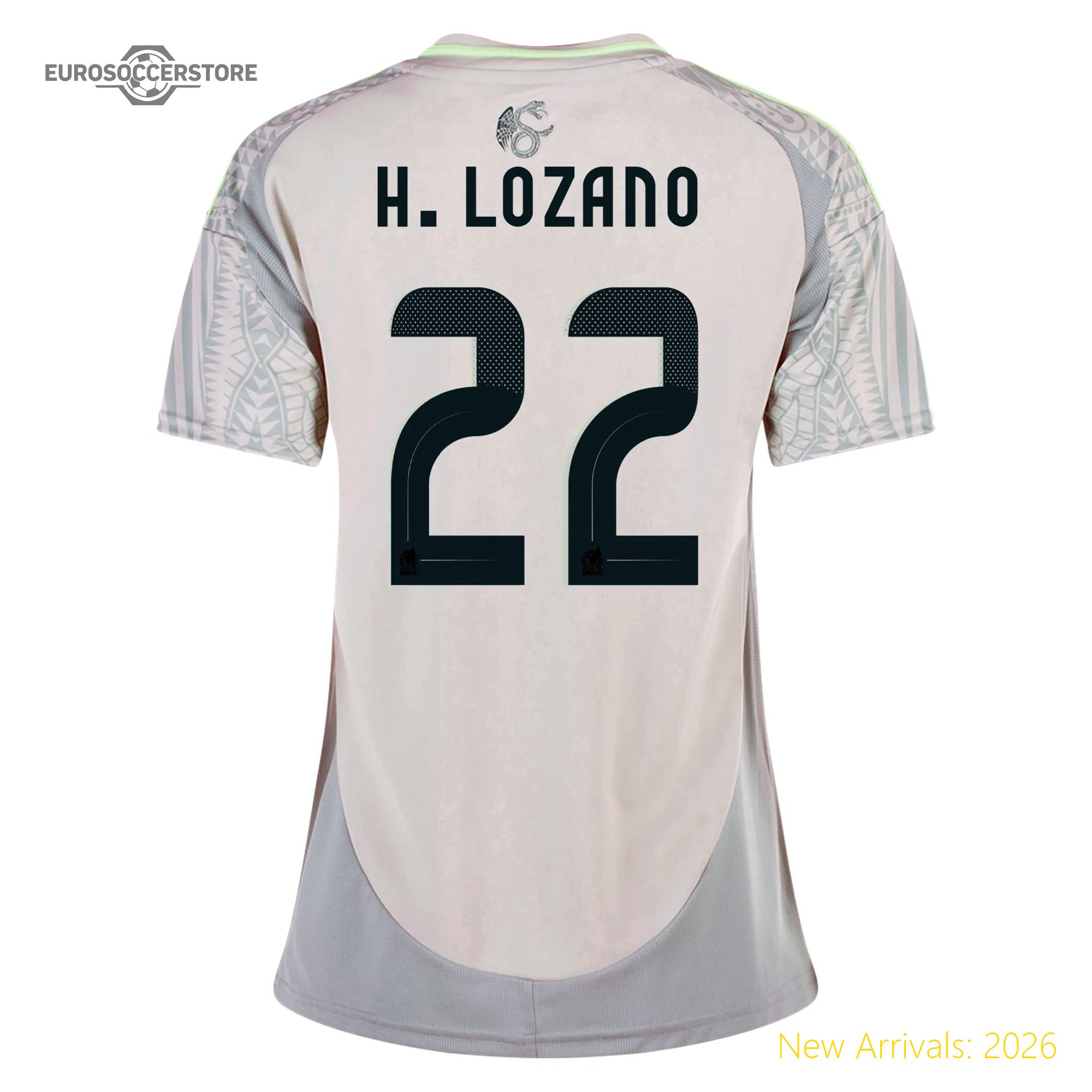 Classic Design Women Mex Team Away Premium-quality Jersey 2024