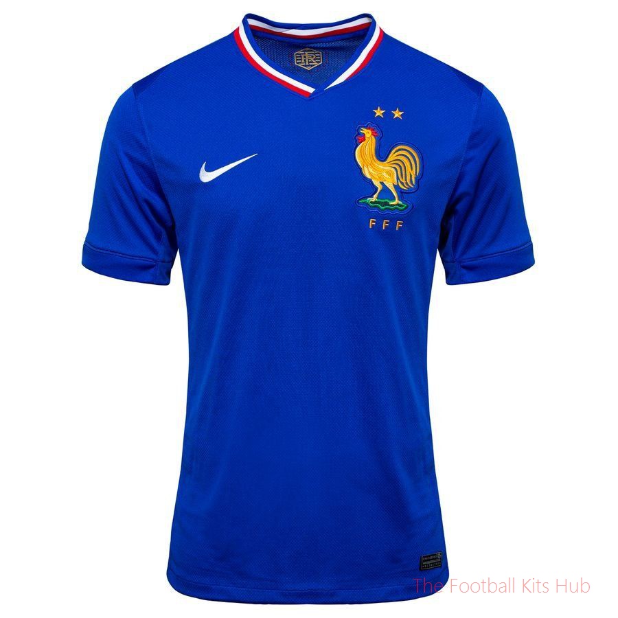 Men France Home Shirt 2024/25 UEFA Euro 2024