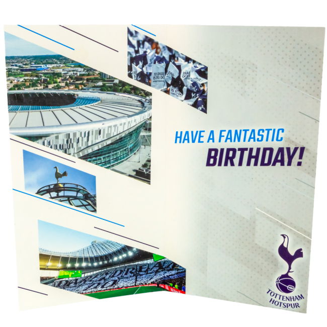 Tottenham Hotspur FC Personalised Birthday Card (Fan Favorite)
