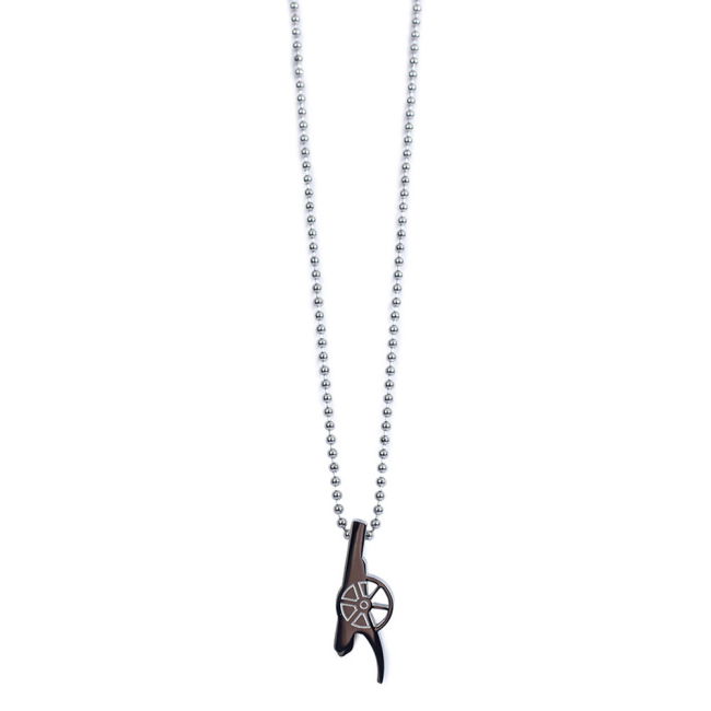 soccer jersey Arsenal FC Stainless Steel Cannon Pendant & Chain