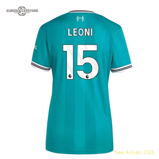 2025-2026 Liverpool Third Fan Version Female Shirt Football Fan Apparel