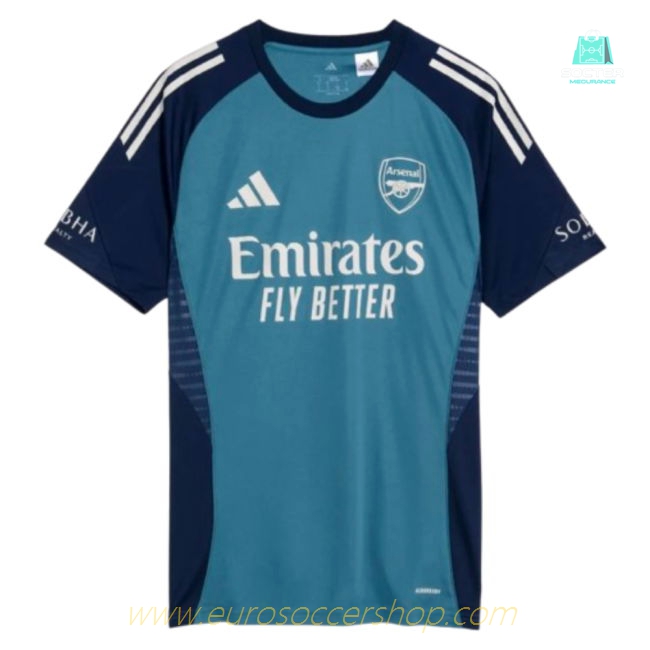 2025-2026 Arsenal Training Shirt (Blanch Blue) (Saka 7)
