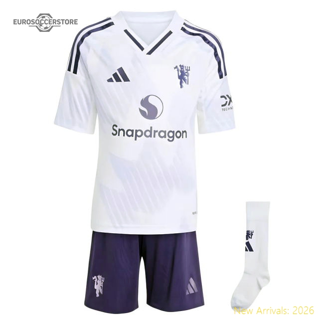 High-Quality Superior 2025-2026 Man Utd Away Authentic Mini Jersey