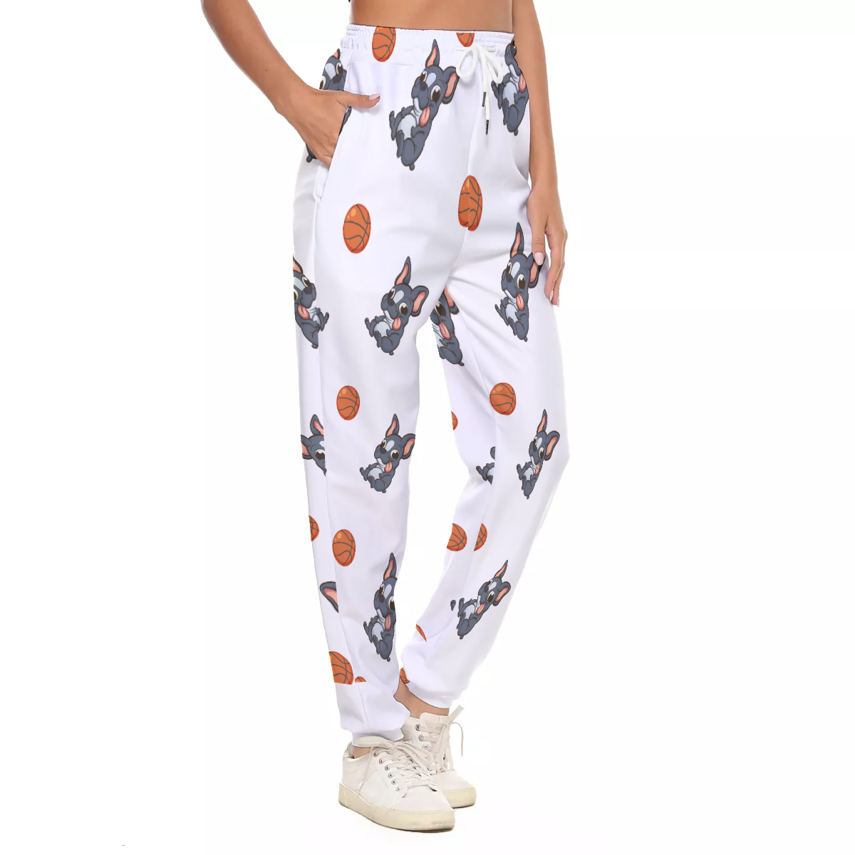 Everyday Evie - Women's Casual Pants for French Bulldog Lovers Premium