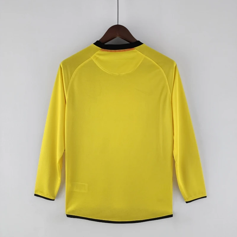 2008-2009 Long Sleeve Barcelona Jersey retro kit