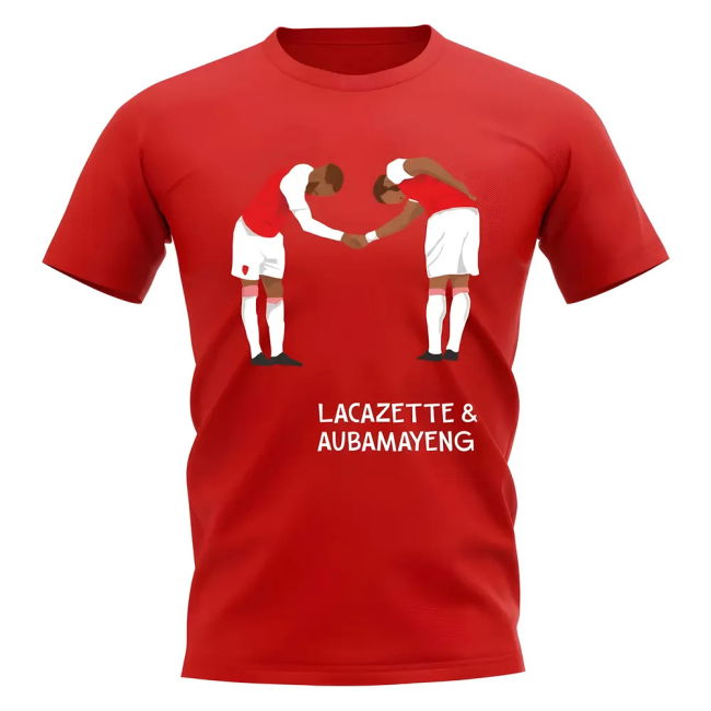 Lacazette Aubameyang Arsenal Player Graphic supporter T-Shirt
