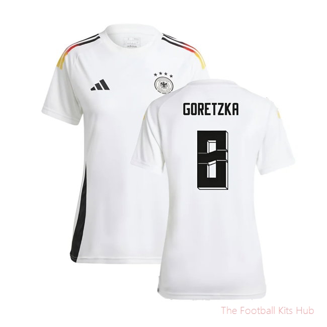 2024-2025 Germany Home Fan Shirt (Ladies) (Goretzka 8)