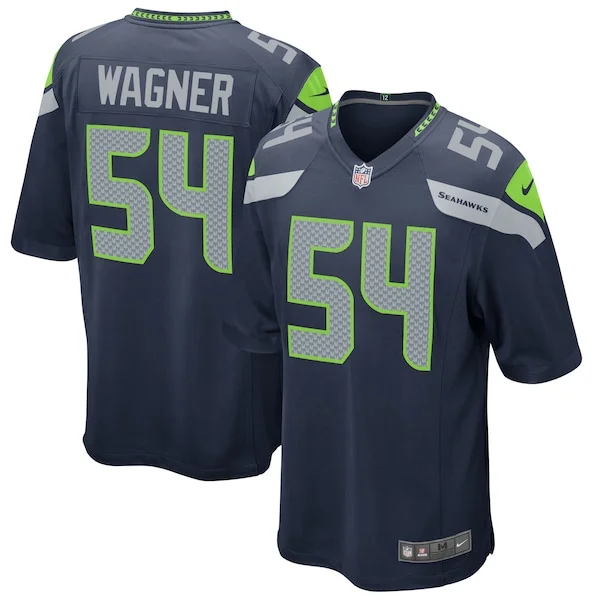 Top-Grade SEA Seahawks Game Jersey - Navy | NFL Fan Apparel | NFL Foot