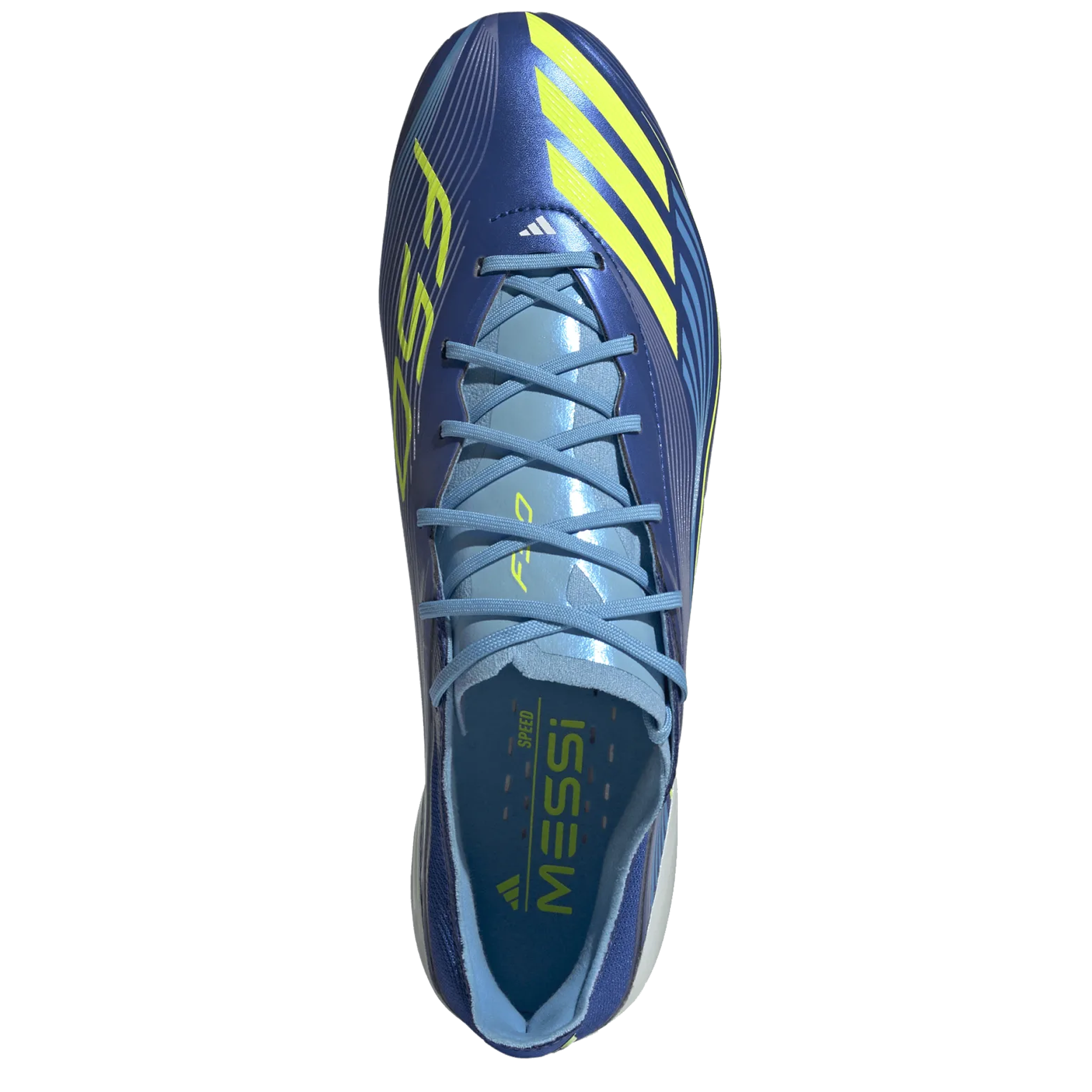 Buy Messi adidas F50 Elite FG Soccer Cleats Royal Blue Solar Yellow