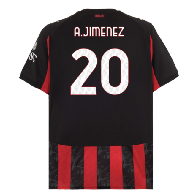 Top Quality Rossoneri J. 2 #0 Official Merchandise Licensed Prod (v2)
