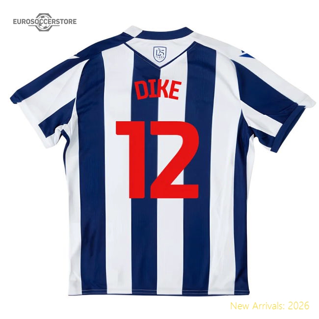 2025-2026 West Brom Wba Home Shirt - Kids (dike 12) - Official Edition