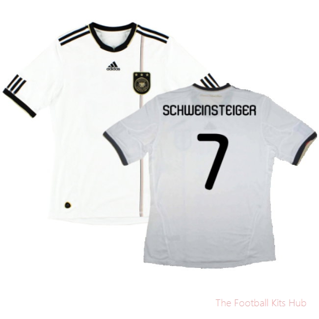 2010-11 Germany Home Shirt (S) (Excellent) (SCHWEINSTEIGER 7)