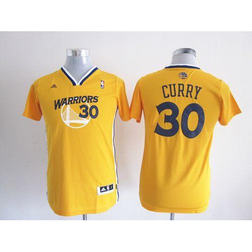 Gold GSW Stephen Curry #30 Modern Jersey Quality Basketball Jersey