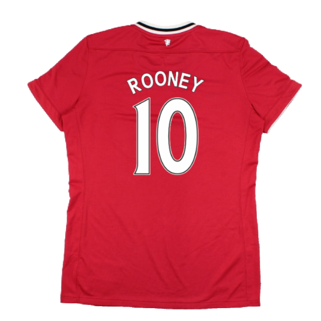 Manchester United 2011-12 Home Shirt (womens) ((very Good) M) (ro