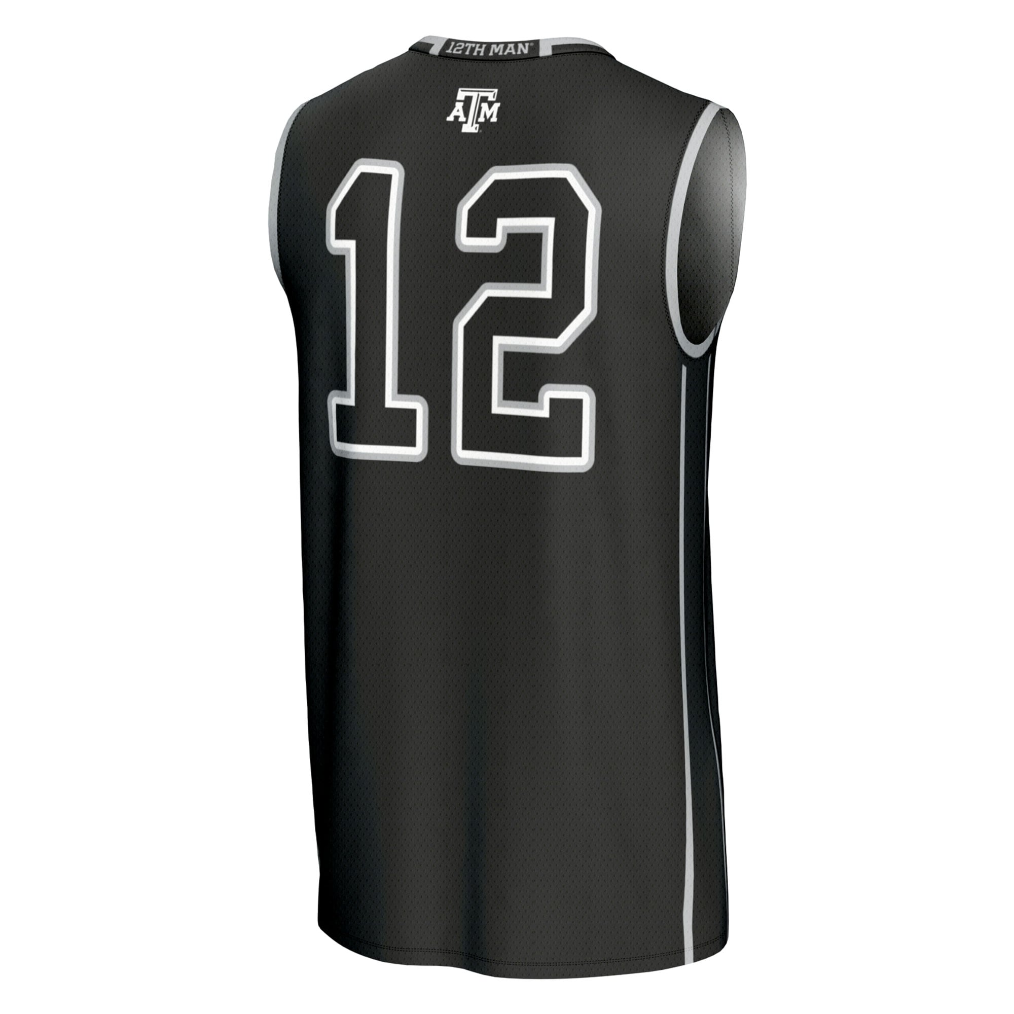 [NJP] Texas A&M Aggies GameDay Greats Youth Basketball Lightweight Fashion Jersey - Black