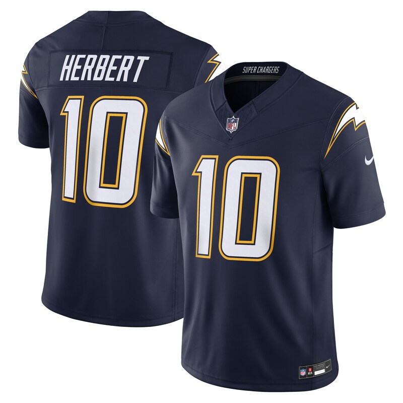 None Justin Herbert LA Chargers Dynamic Top-Grade Jersey Game Day Wear