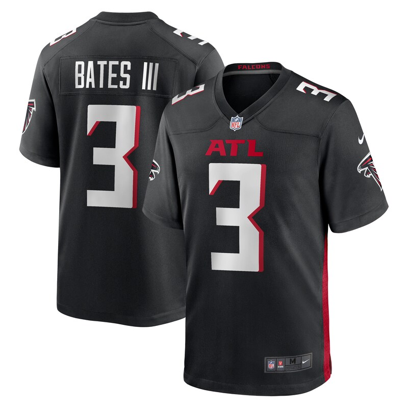 None Jessie Bates III Team Captain ATL Falcons Premium Material Jersey