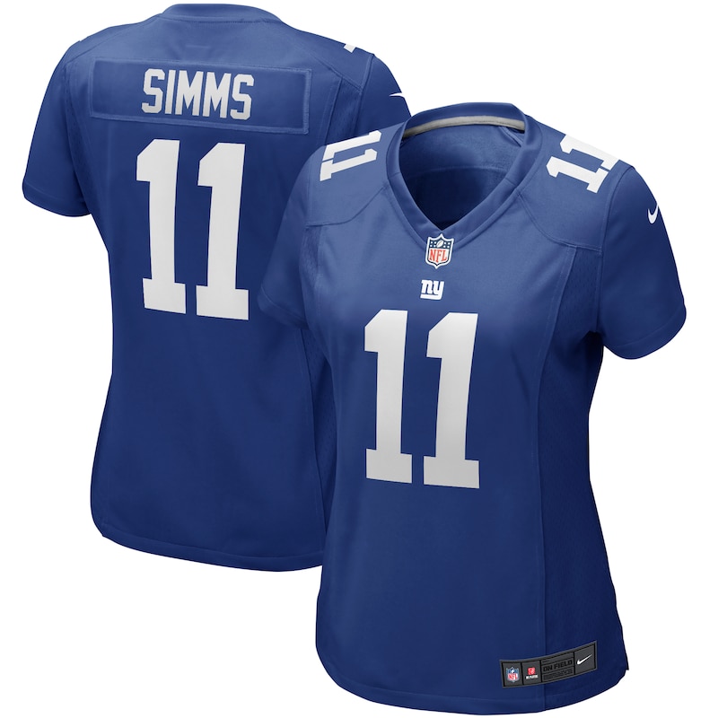 None Phil Simms New York Giants Championship Contender Game Jersey