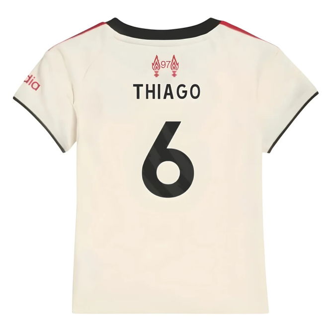 Liverpool A Team Elite Quality Away Elite Kit (Thiago 6) (Baby) (1)