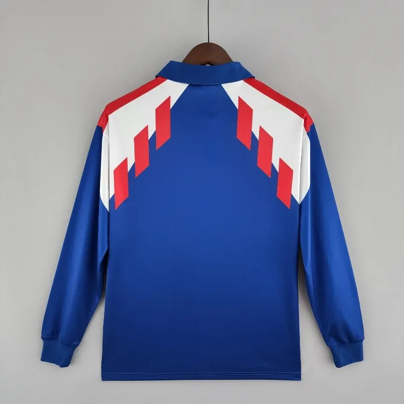 Cheap 1988-1990 Long Sleeve France Jersey retro kit