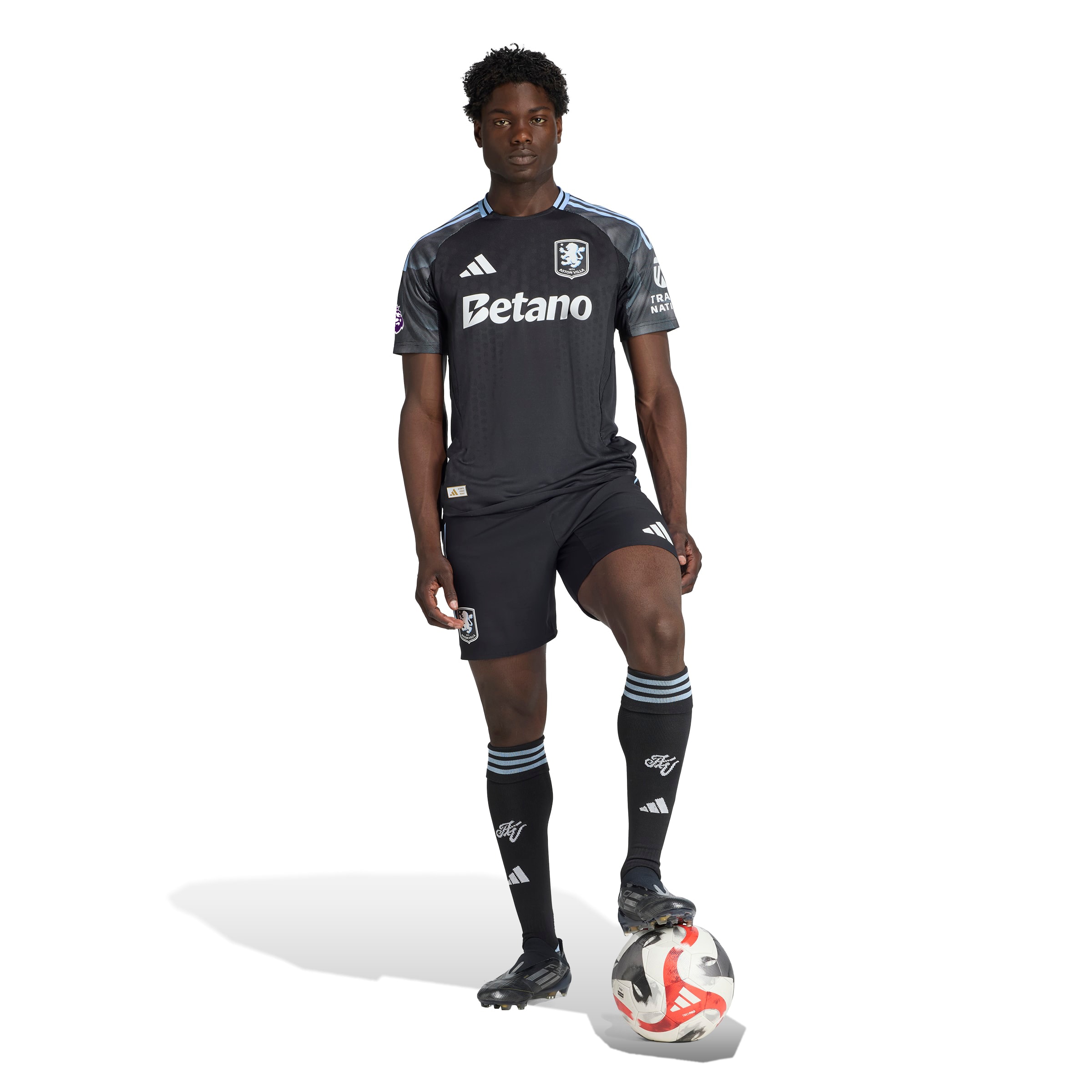 [SJH] Aston Villa 2025/26 Away Authentic Jersey - Black