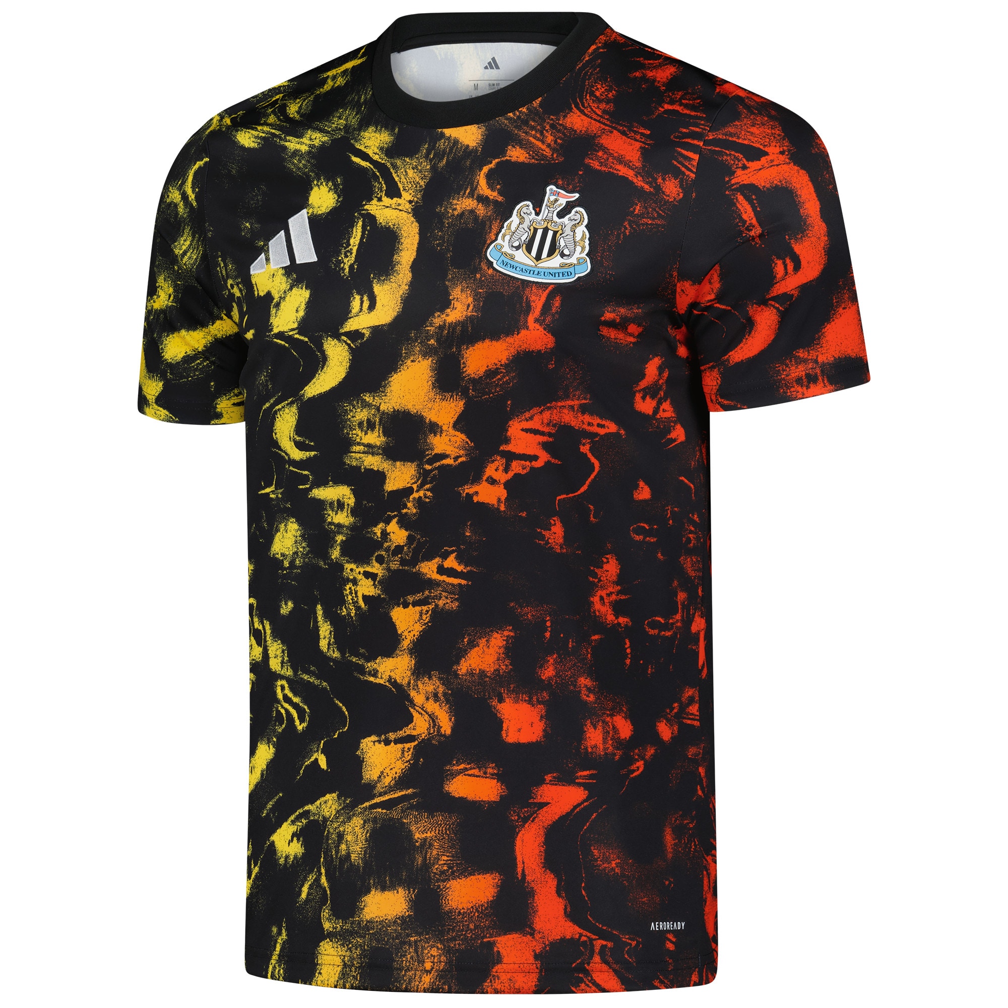 [ESK] Newcastle United 2025/26 AEROREADY Pre-Match Jersey Top - Black