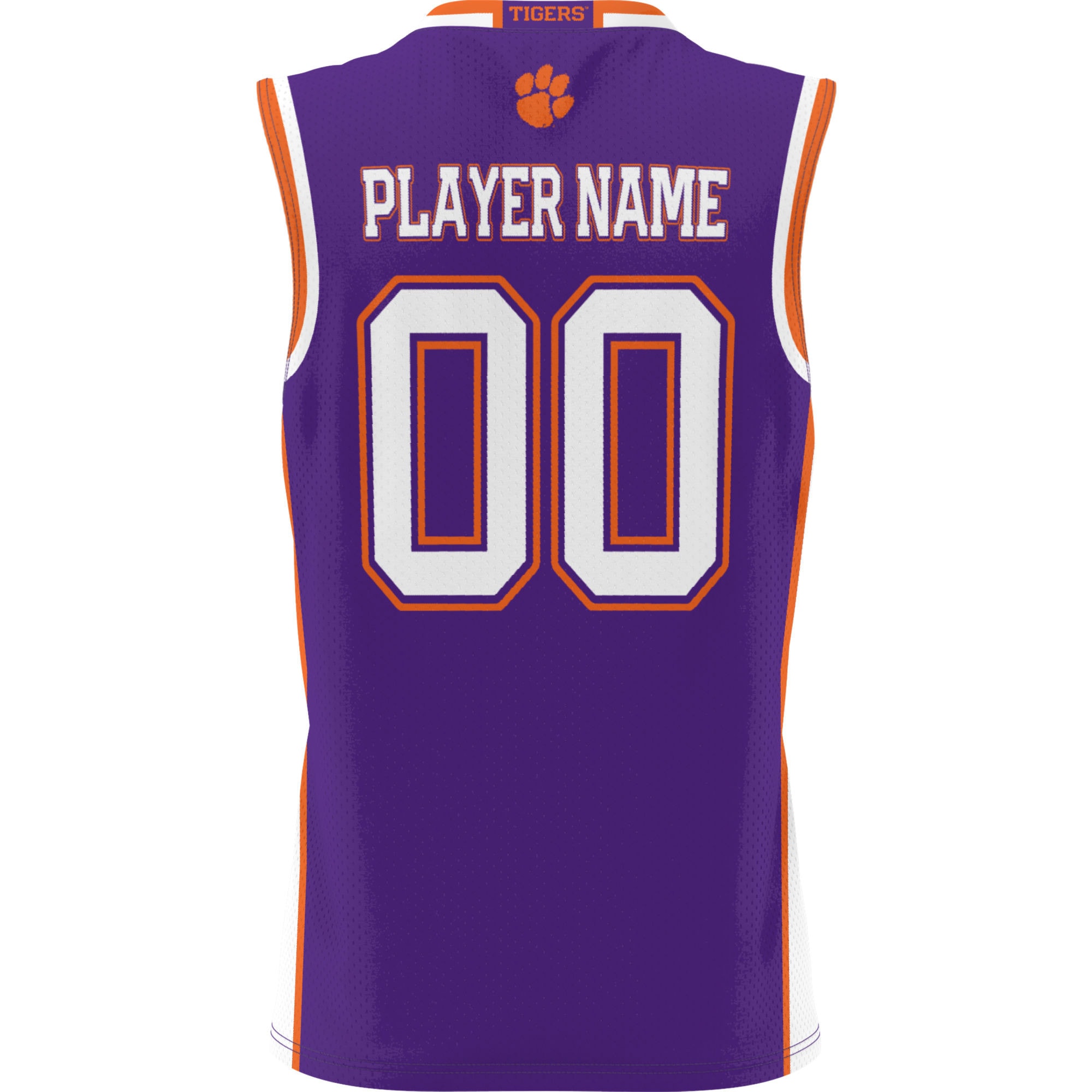 [NJP] Clemson Tigers GameDay Greats Unisex Lightweight NIL Pick-A-Player Women's Basketball Jersey - Purple