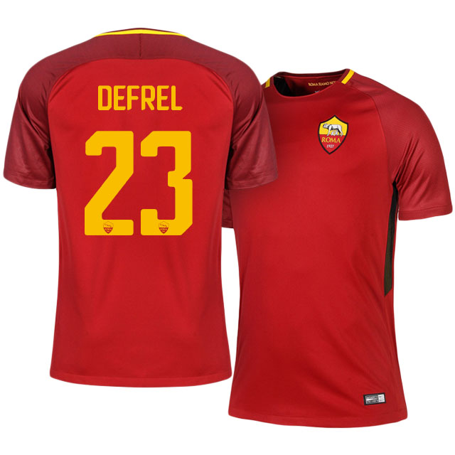 201718 Roma Home Grégoire Defrel 23 Shirt - Official Replica 5215