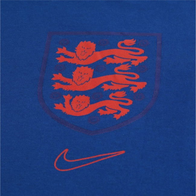 2020-2021 England Evergreen Crest Tee (Sport Royal) - Kids