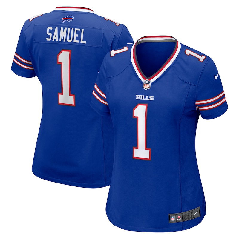 None Curtis Samuel Star Player BUF Bills Genuine Jersey Game Day Wear