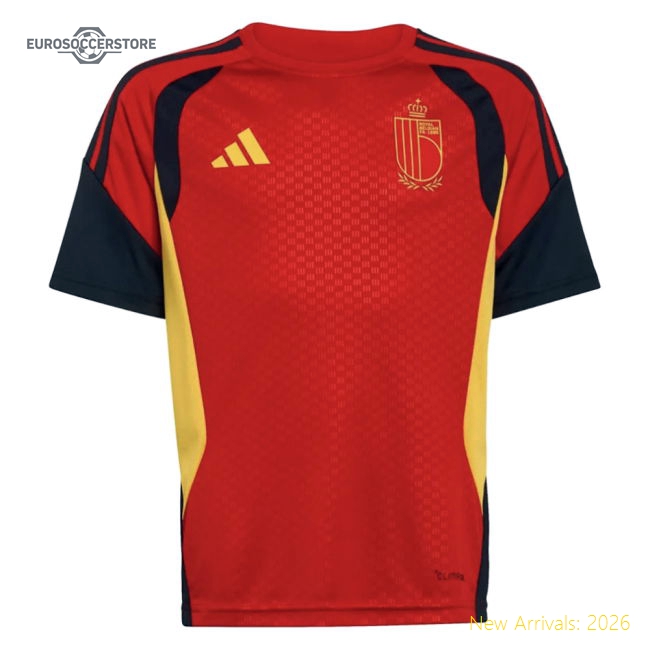 2026-2027 Belgium Training Jersey (Red) - Kids (Witsel 6)