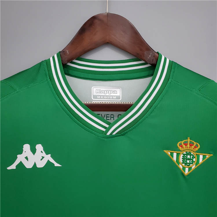 Breathable Real Betis 21-22 Home Green Soccer Jersey Football Shirt