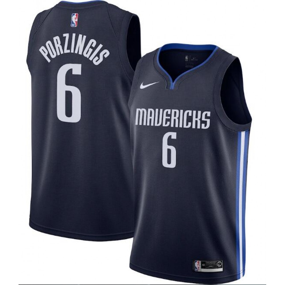 High-Quality Jersey Dallas Mavericks 6 - Navy - Must-Have Jersey